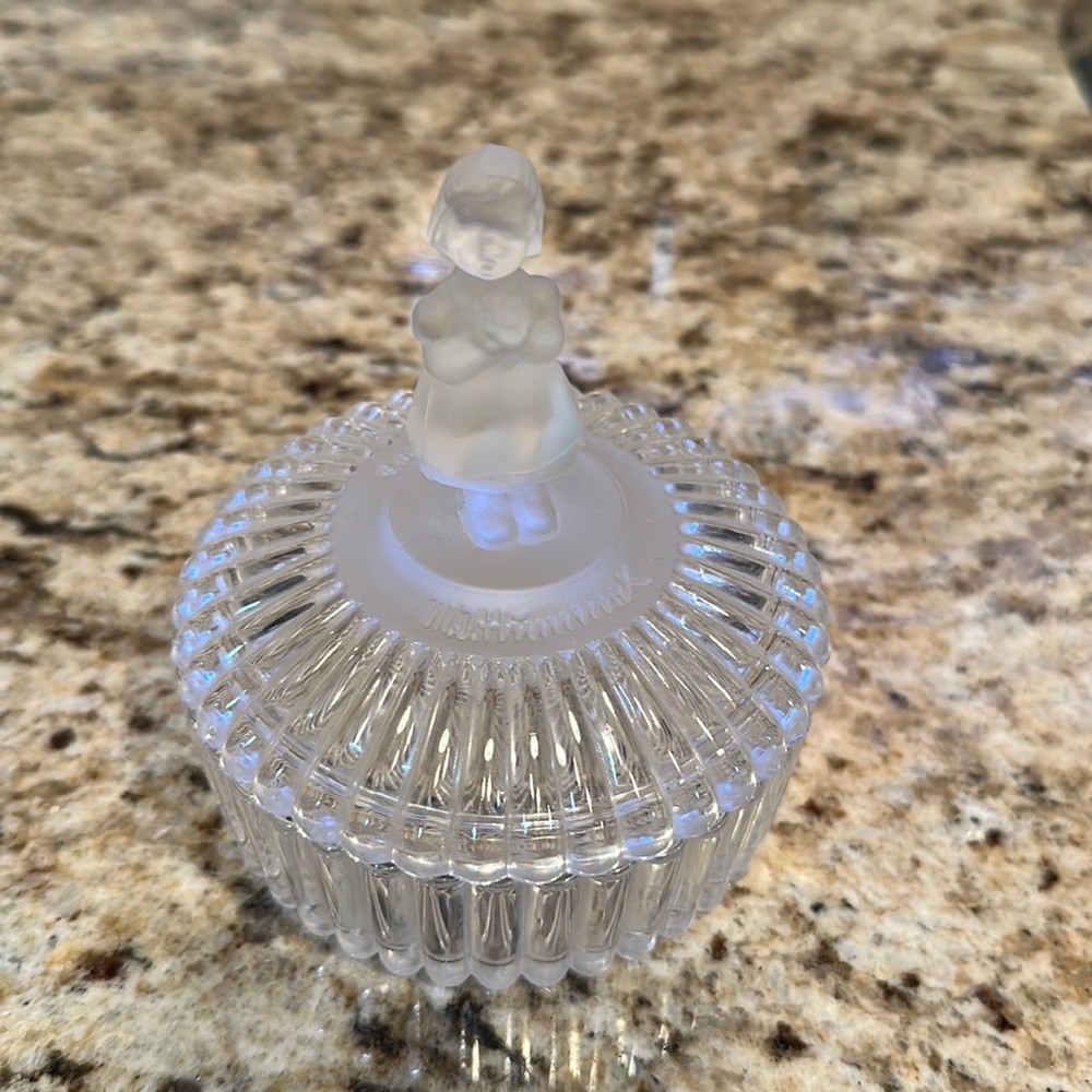 MJ Hummel trinket box